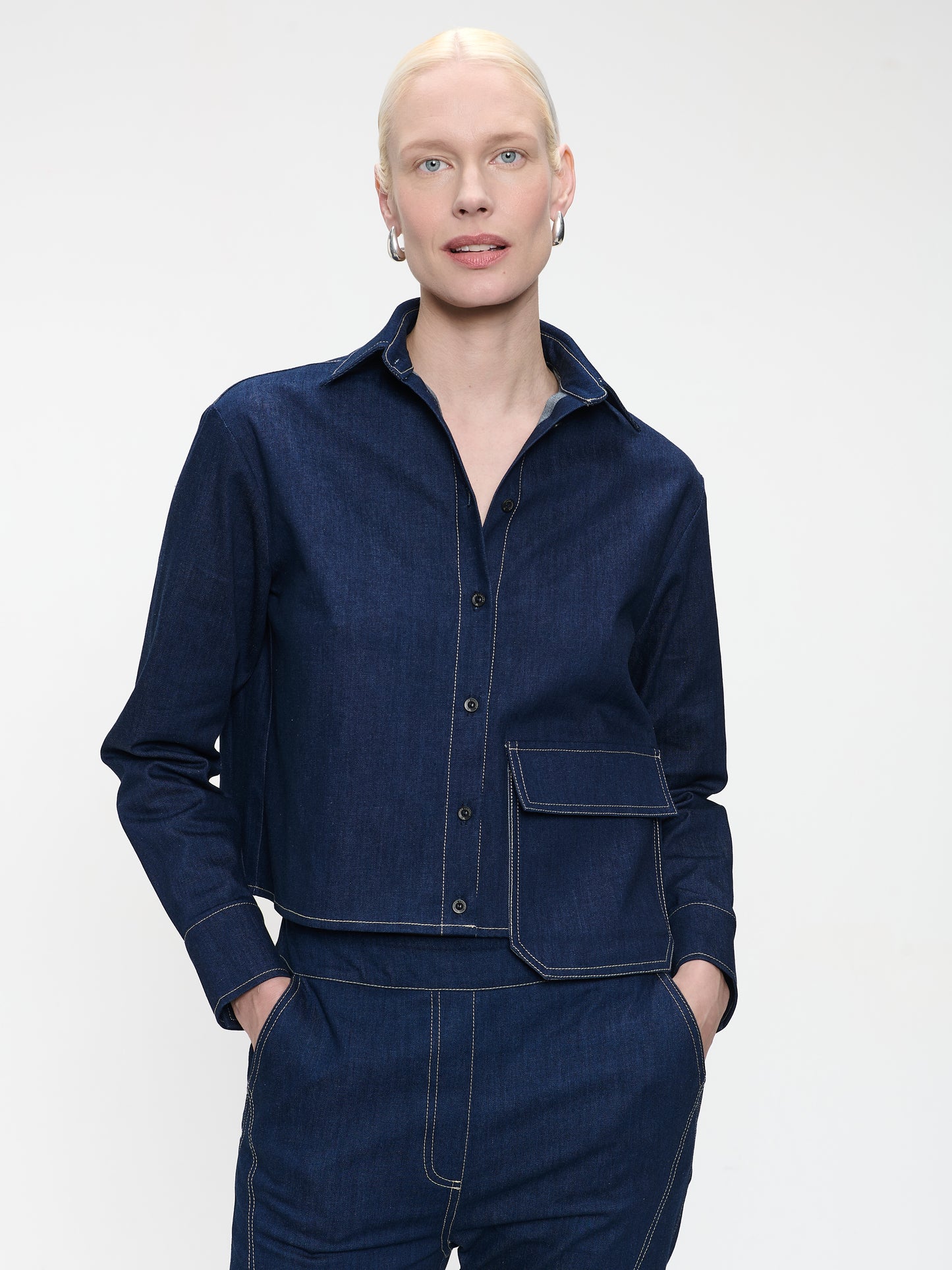Jeansbluse | Kerry | Jane Lushka