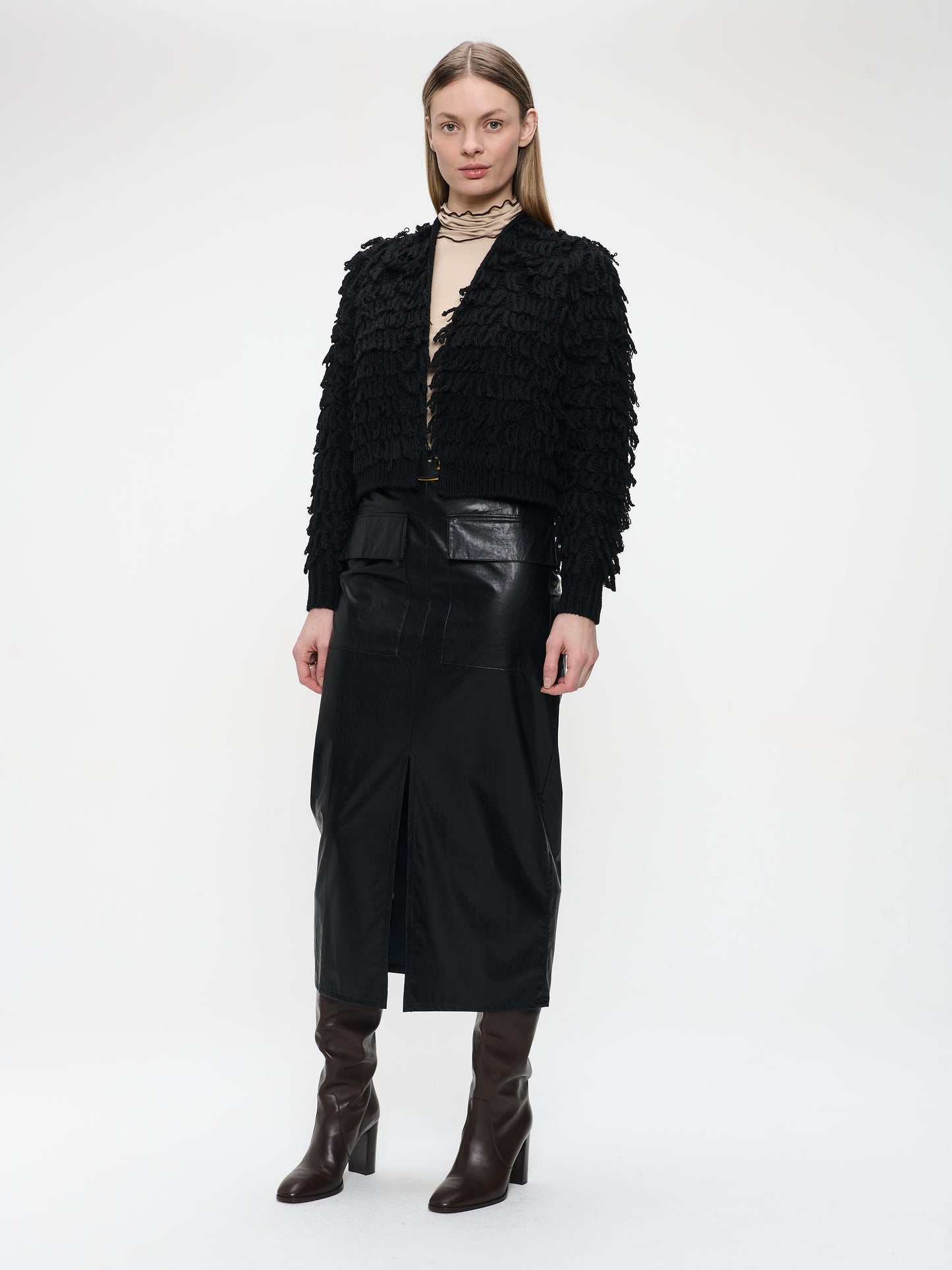Cardigan | Fransenstruktur | Jane Lushka
