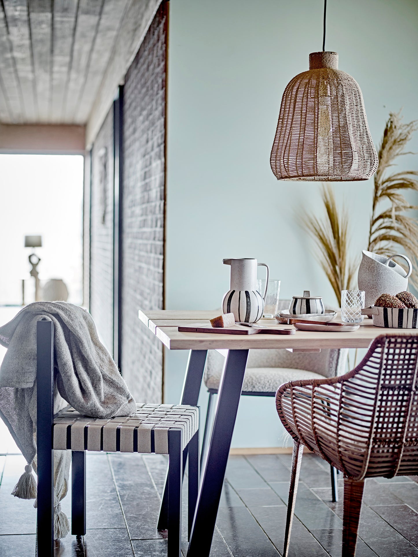 Trinkglas mit Streifenmuster | Havin