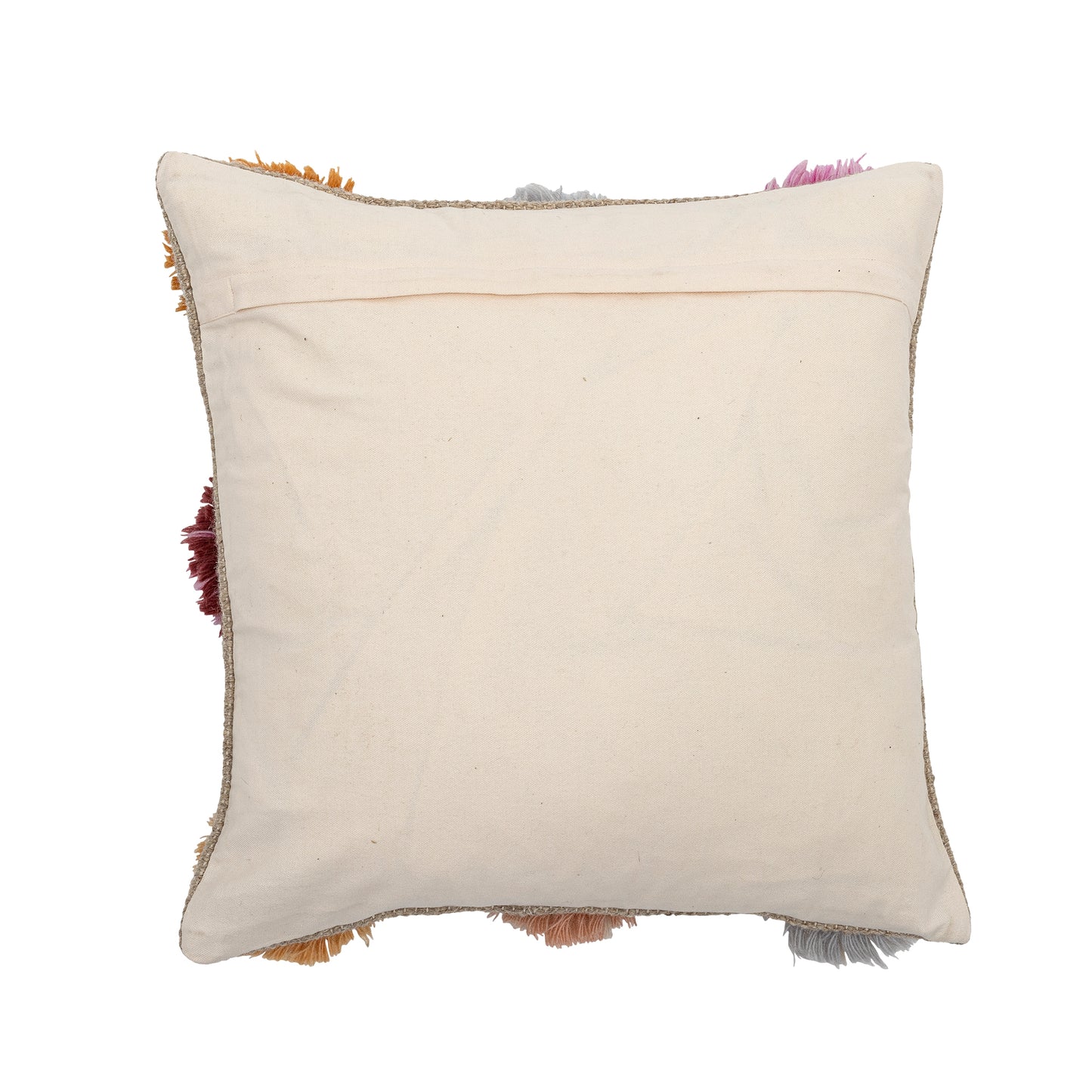 Kissen | Natur mit getufteten Wollblumen | Somma
