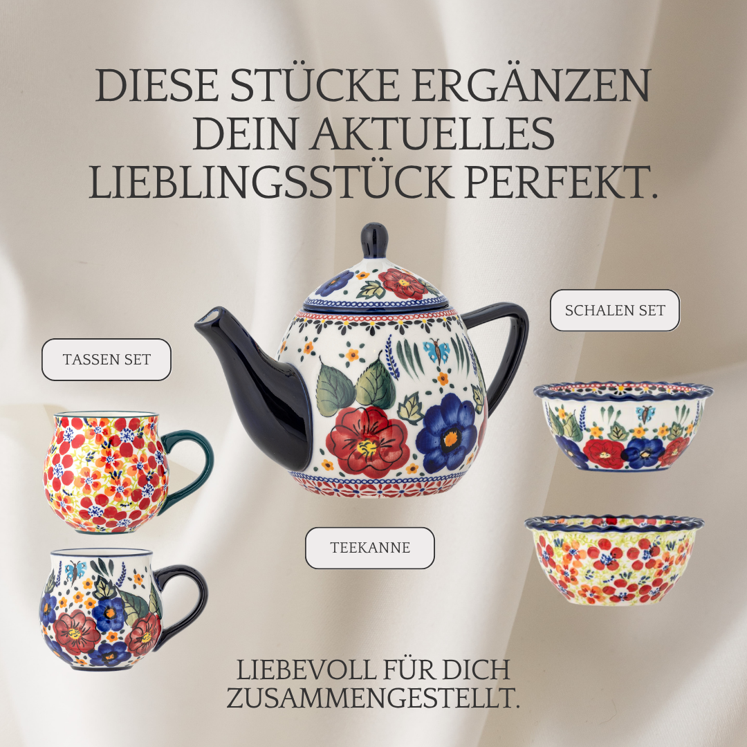2-teiliges Steingut-Schalen-Set | Florist