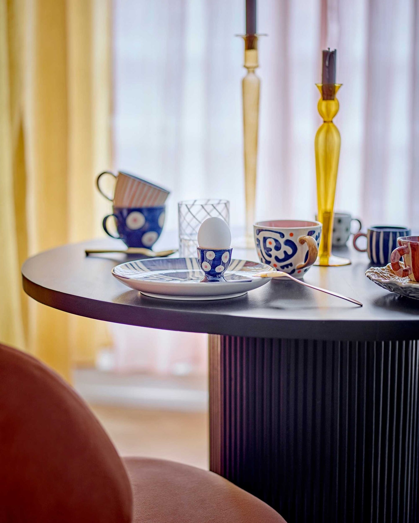 3-teiliges Steingut-Tassen-Set | Eviaya