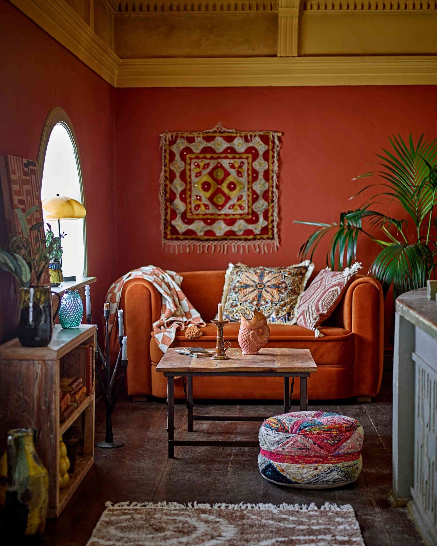 Kissen | florales Motiv | Asu