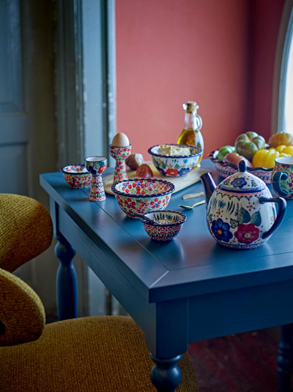 2-teiliges Steingut-Schalen-Set | Florist