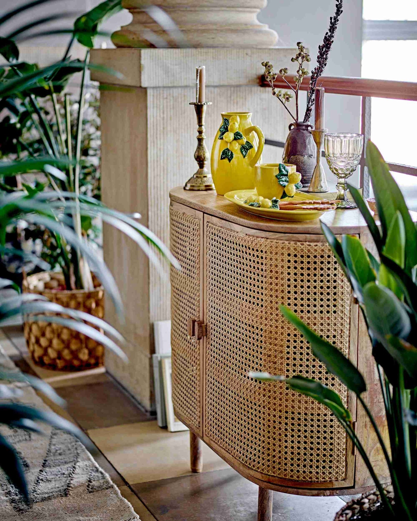 Servierplatte in einer Ztronenoptik