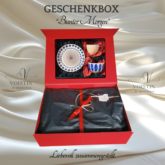 Geschenkbox | "Bunter Morgen" | Variante 1
