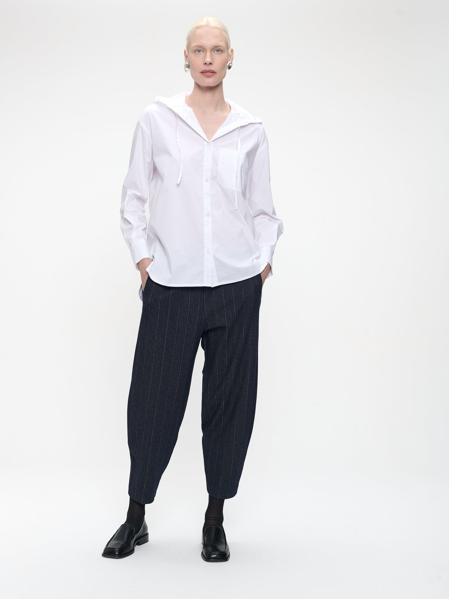 Bluse | Popeline-Hoodie | Jane Lushka