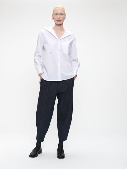 Bluse | Popeline-Hoodie | Jane Lushka