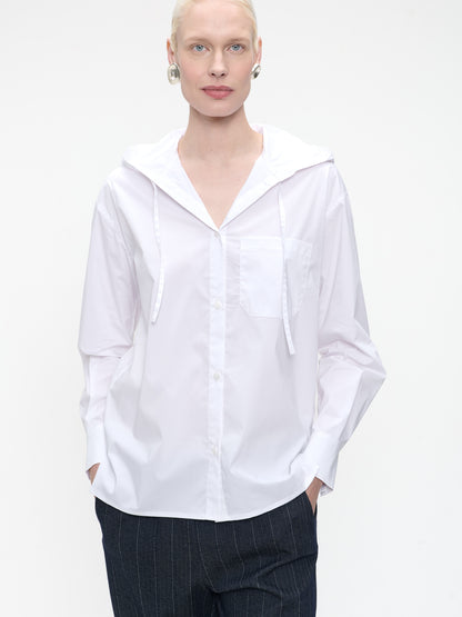 Bluse | Popeline-Hoodie | Jane Lushka