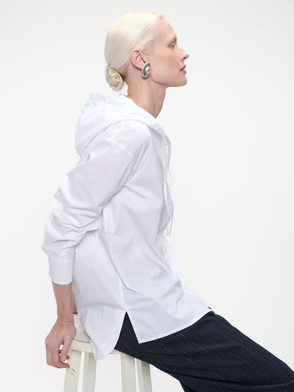 Bluse | Popeline-Hoodie | Jane Lushka