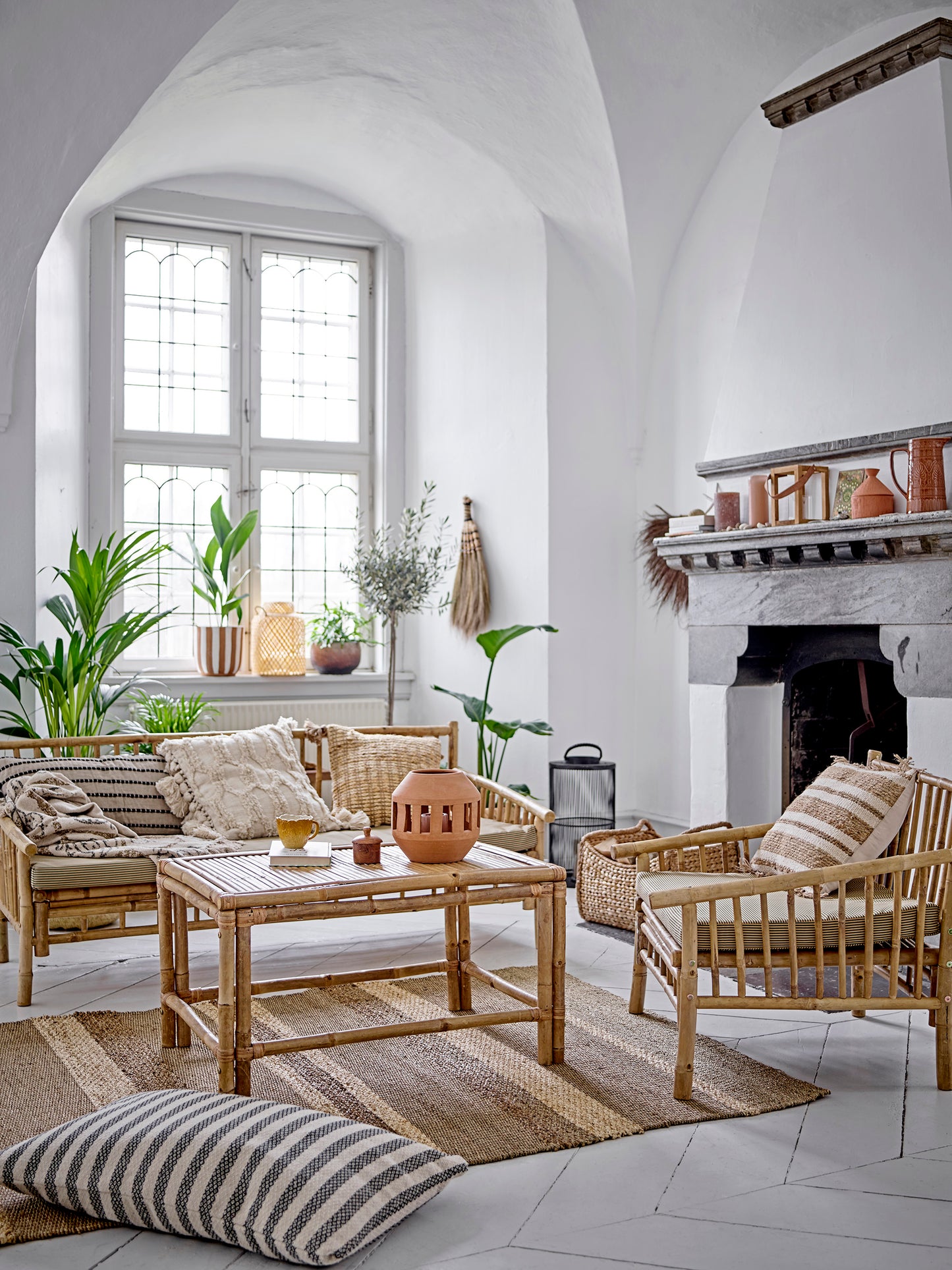 Laterne | Bambus & Glas | Effie