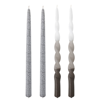4-teiliges Kerzenset | Frost