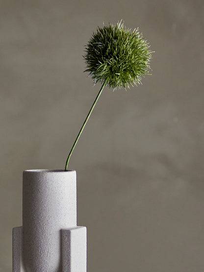 Steingutvase Weiß | Salome