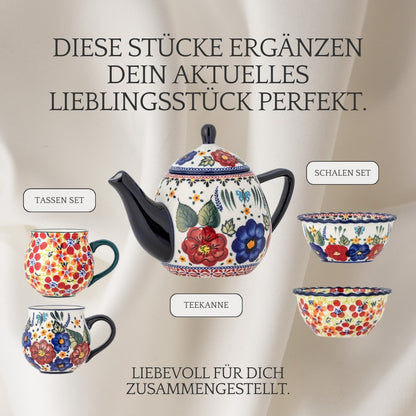Steingut-Teekanne | Florist