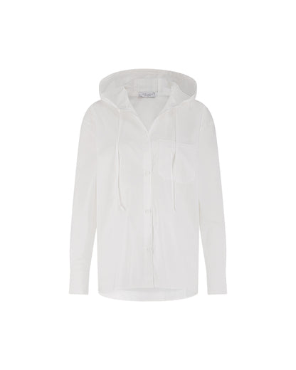 Bluse | Popeline-Hoodie | Jane Lushka