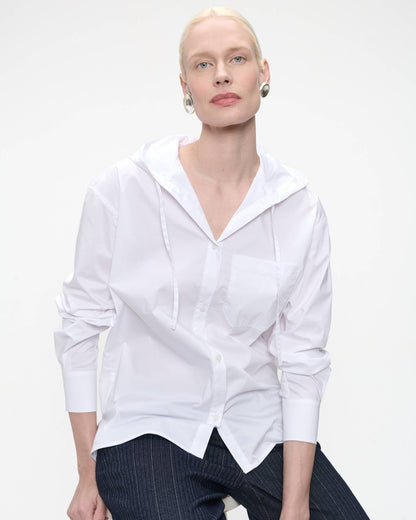 Bluse | Popeline-Hoodie | Jane Lushka