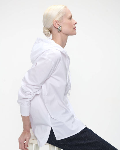 Bluse | Popeline-Hoodie | Jane Lushka