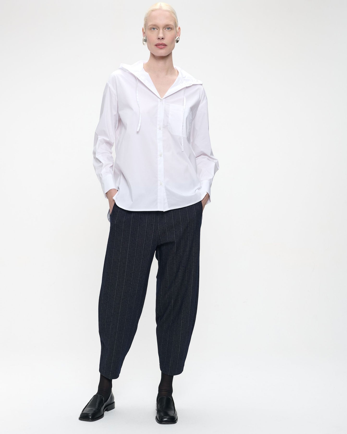 Bluse | Popeline-Hoodie | Jane Lushka