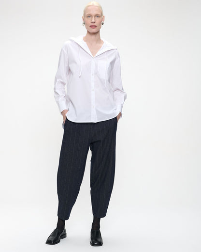 Bluse | Popeline-Hoodie | Jane Lushka
