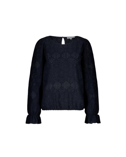 Dunkelblaue Bluse von Red Button