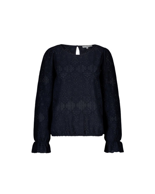 Dunkelblaue Bluse von Red Button