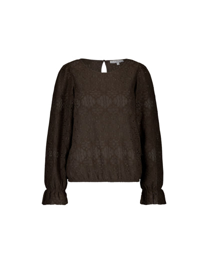 Braune Bluse von Red Button