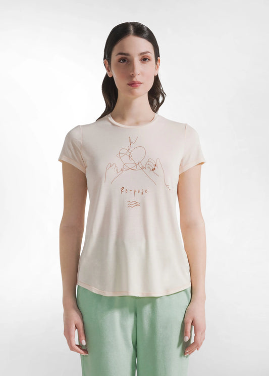 T-Shirt | Light Pink | Deha