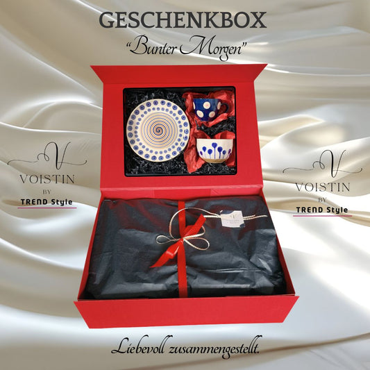 Geschenkbox | "Bunter Morgen" | Variante 3