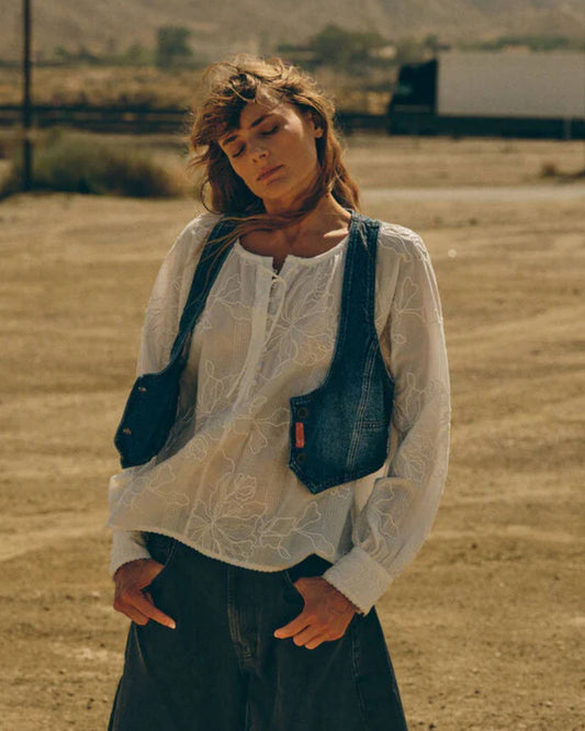 Bestickte Bluse | MMHPoise | HEYANNO