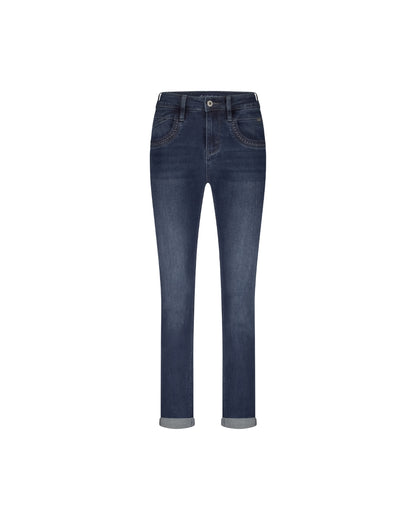 Jeans von Red Button. Schmal geschnitten mit Details an den Taschen
