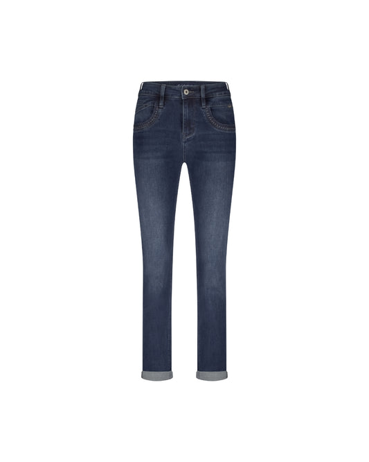 Jeans von Red Button. Schmal geschnitten mit Details an den Taschen