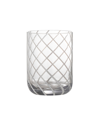 Trinkglas mit Streifenmuster | Havin