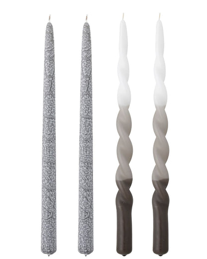 4-teiliges Kerzenset | Frost