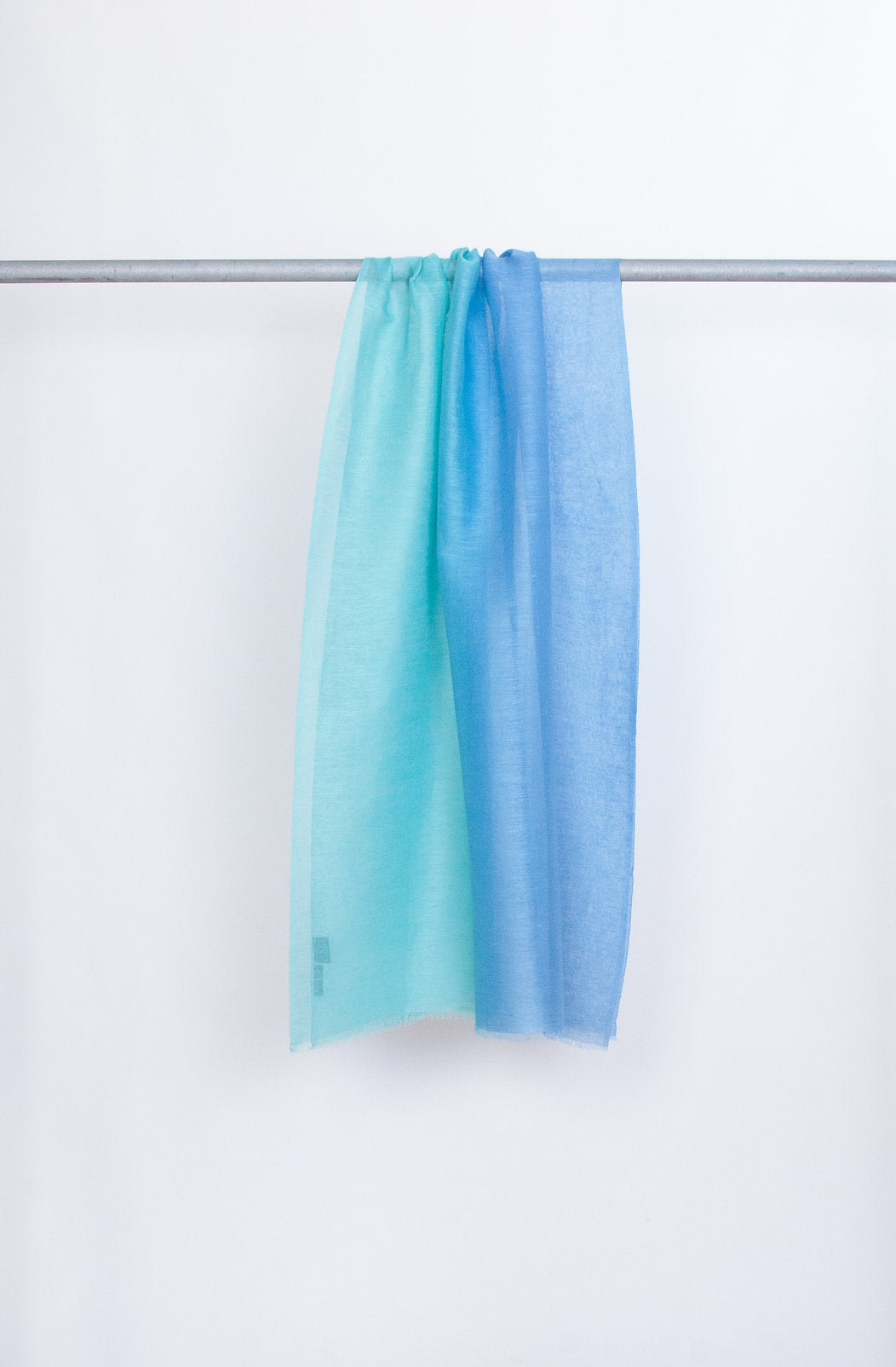 Bicolor Leinenschal | Leinen & Baumwolle