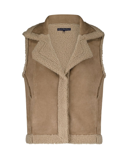 Weste | Teddy Almond | Red Button