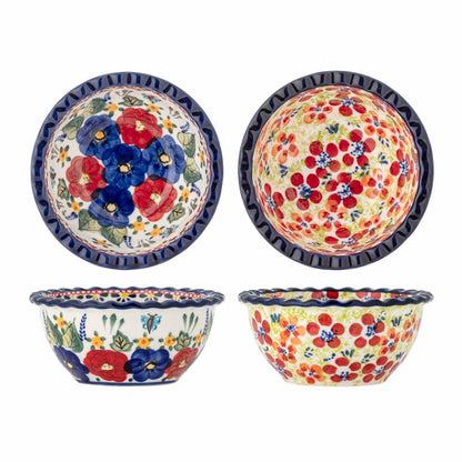 2-teiliges Steingut-Schalen-Set | Florist