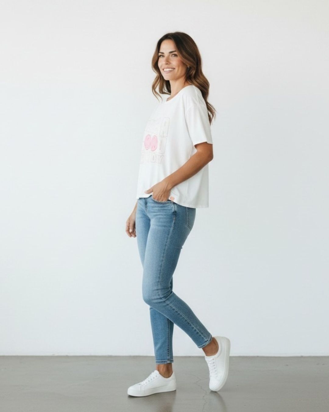 Kurzarmshirt | „Have a good day today“ | The Shirt Project