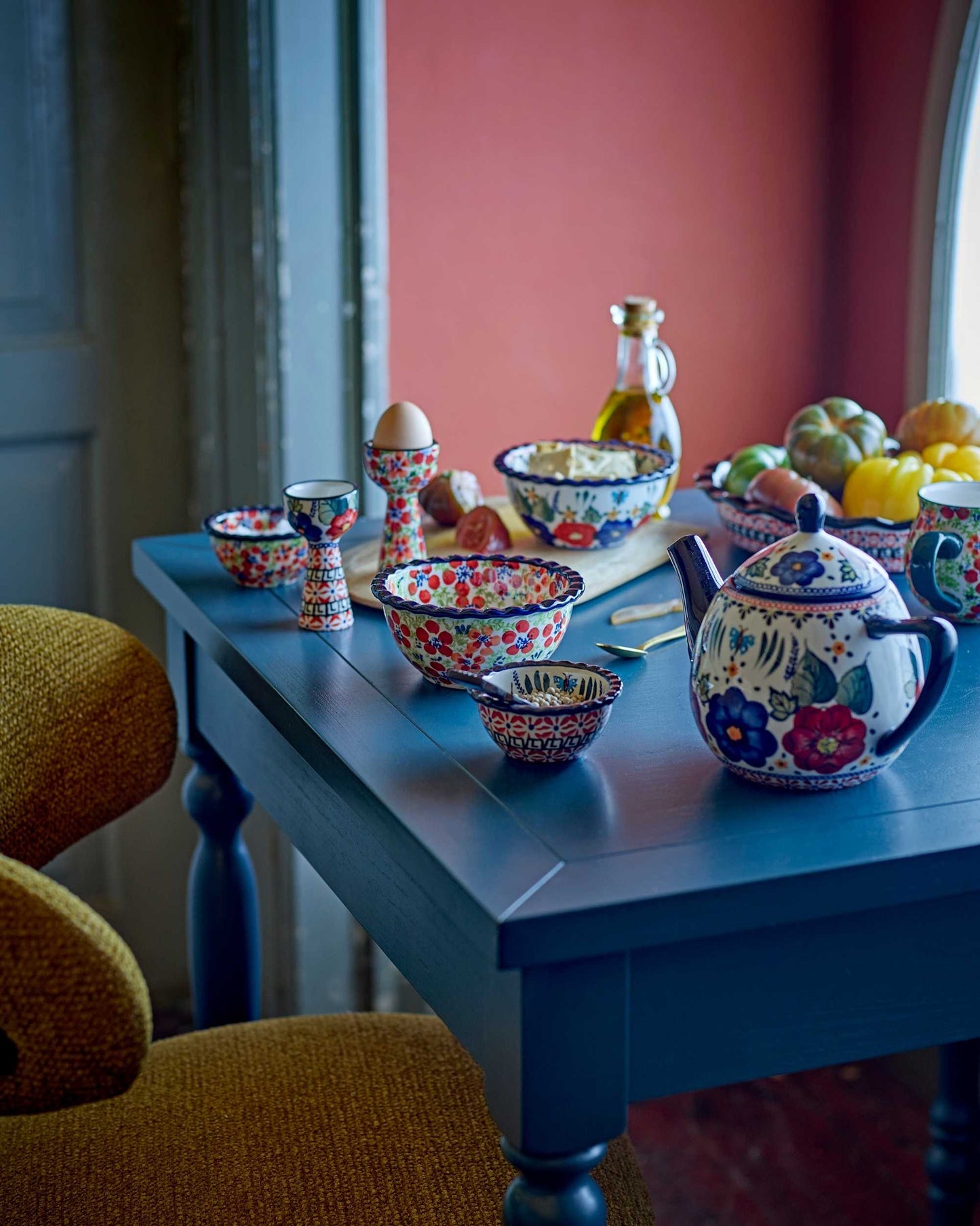 Steingut-Teekanne | Florist