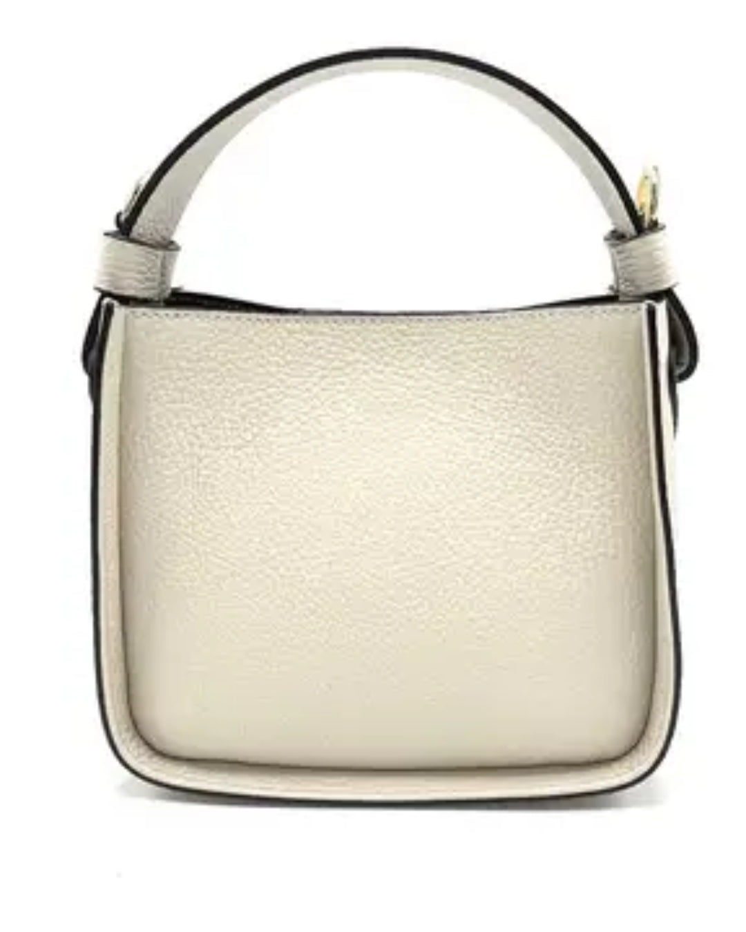 Kleine Lederhandtasche | Beige | Suie Valentini srl